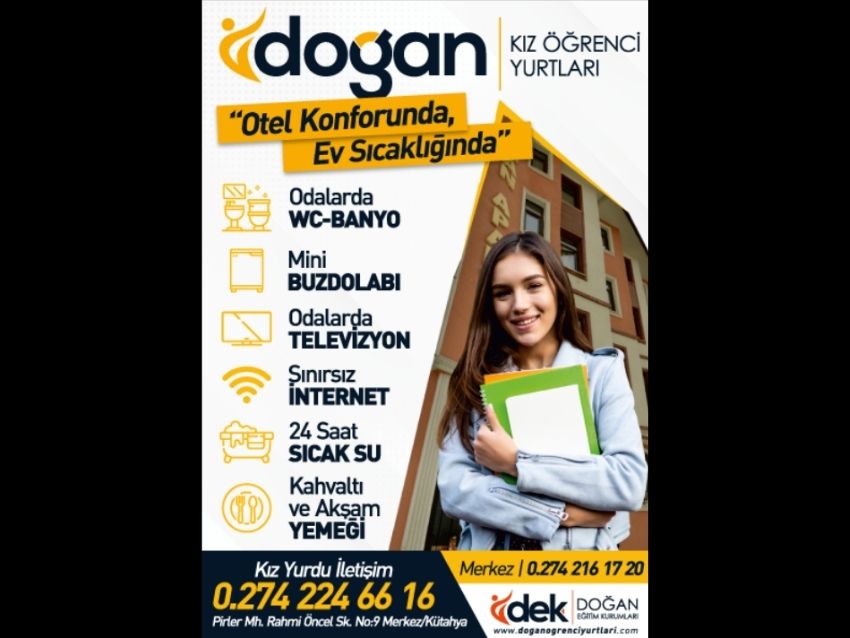 Doğan Kız Öğrenci Apart - broşür